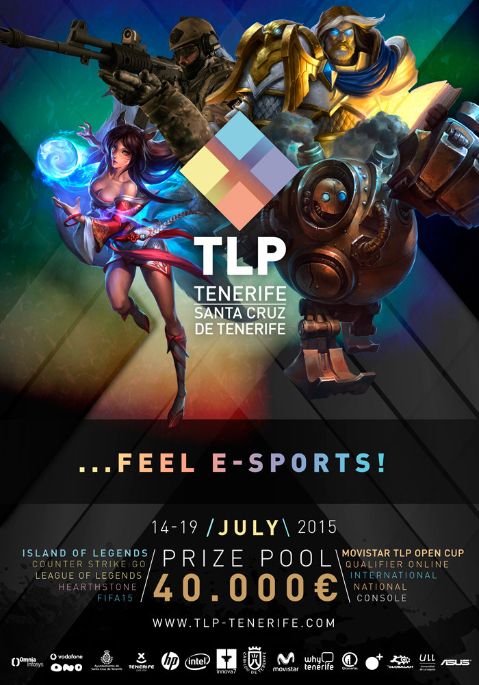 Cartel TLP2015 eSports peque