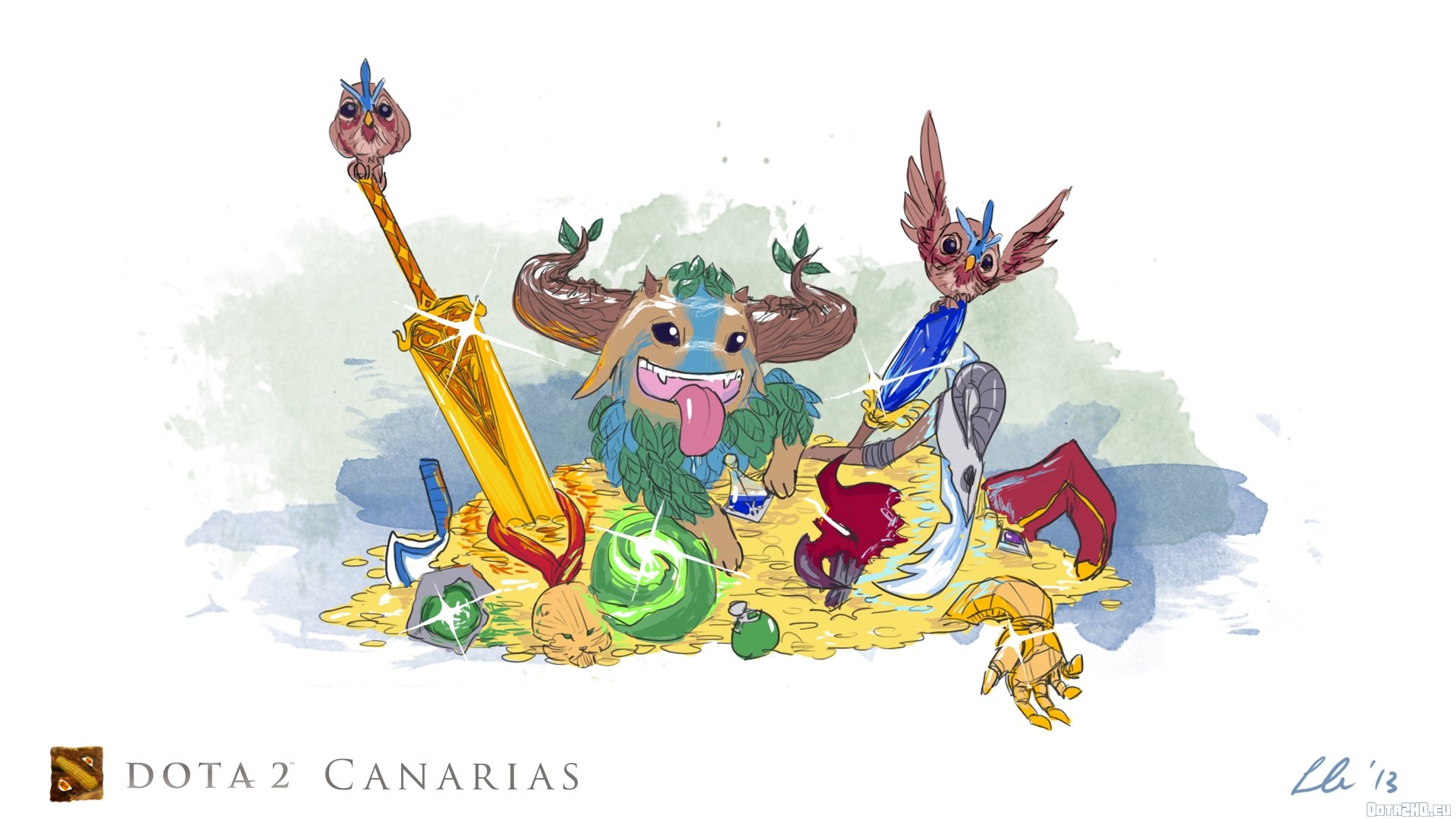 Ilustración cortesía de Dota2HQ.eu