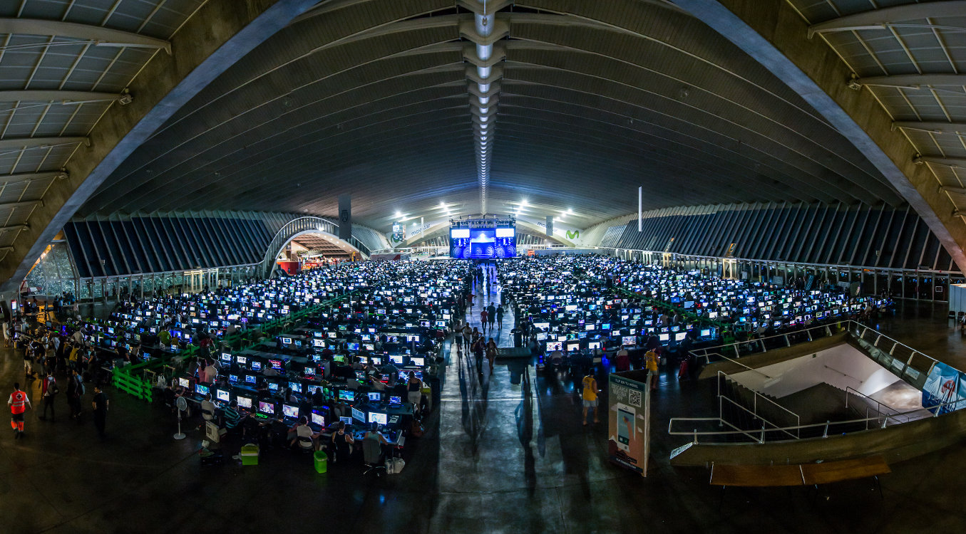 Zona Lan Party - Imagen cortesía de TLP Tenerife